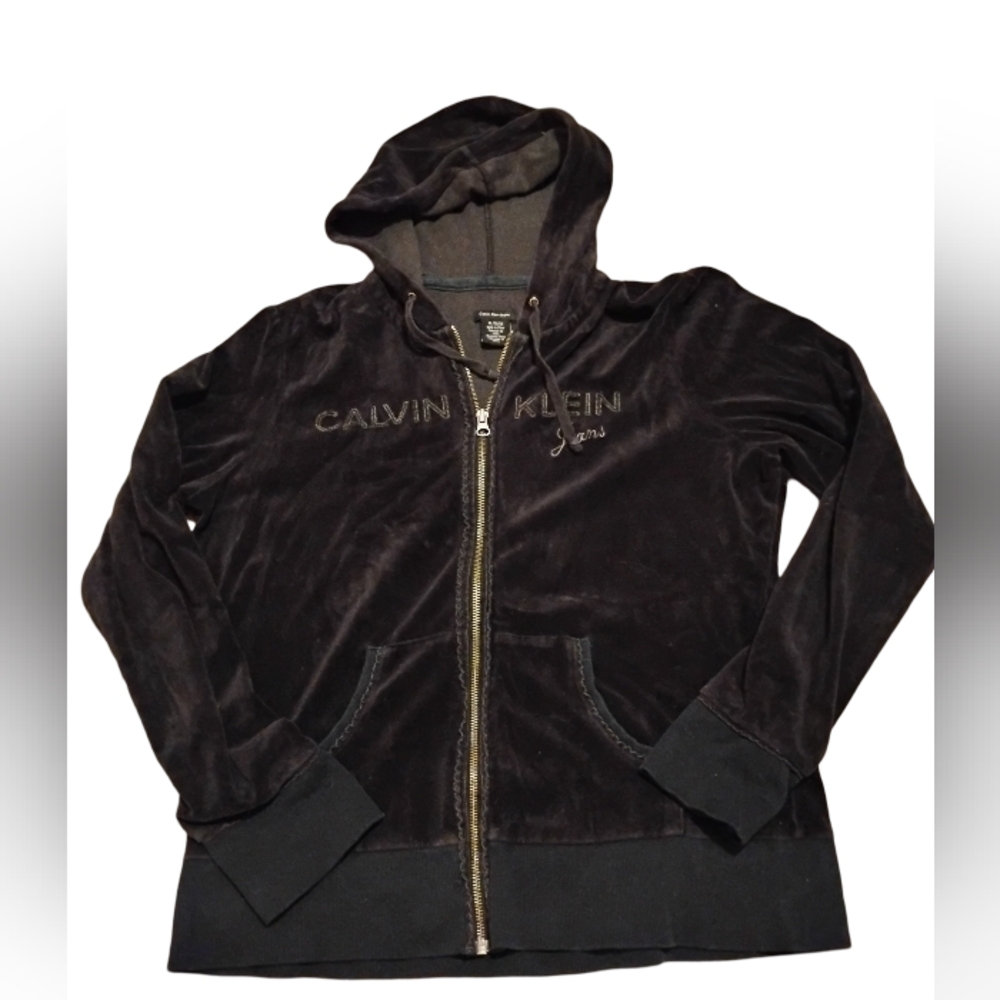 Black Xl Calvin Klein full zip hoodie